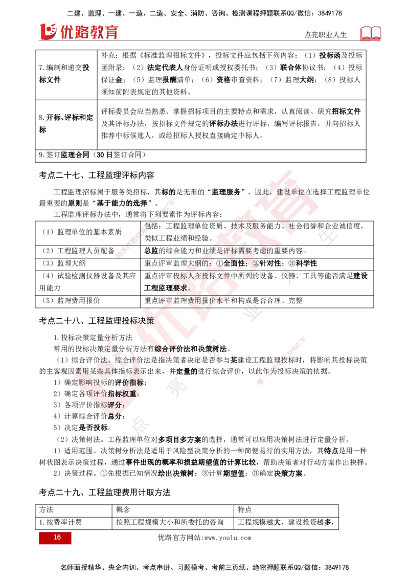 2025监理《监理概论》爆分M报（打印版）_监理工程师_2025监理工程师_2025年监理工程师SVIP_2025年监理概论法规SVIP_04-冲刺串讲✿考点强化✿小灶集训_讲义