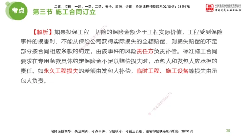 2025年监理工程师《合同管理》金题解析03节（上）_监理工程师_2025监理工程师_2025年监理工程师SVIP_2025年监理合同管理SVIP_03-习题精析✿实战特训✿模考通关_讲义