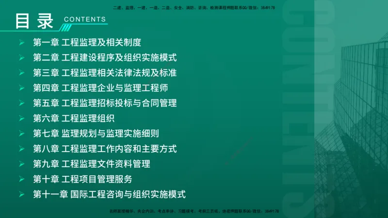 2026年监理《监理概论》精讲第1章在线版_监理工程师_2026年监理工程师SVIP_2026年监理概论法规SVIP_02-基础精讲✿高端面授✿深度强化_01.第一章工程监理及相关制度