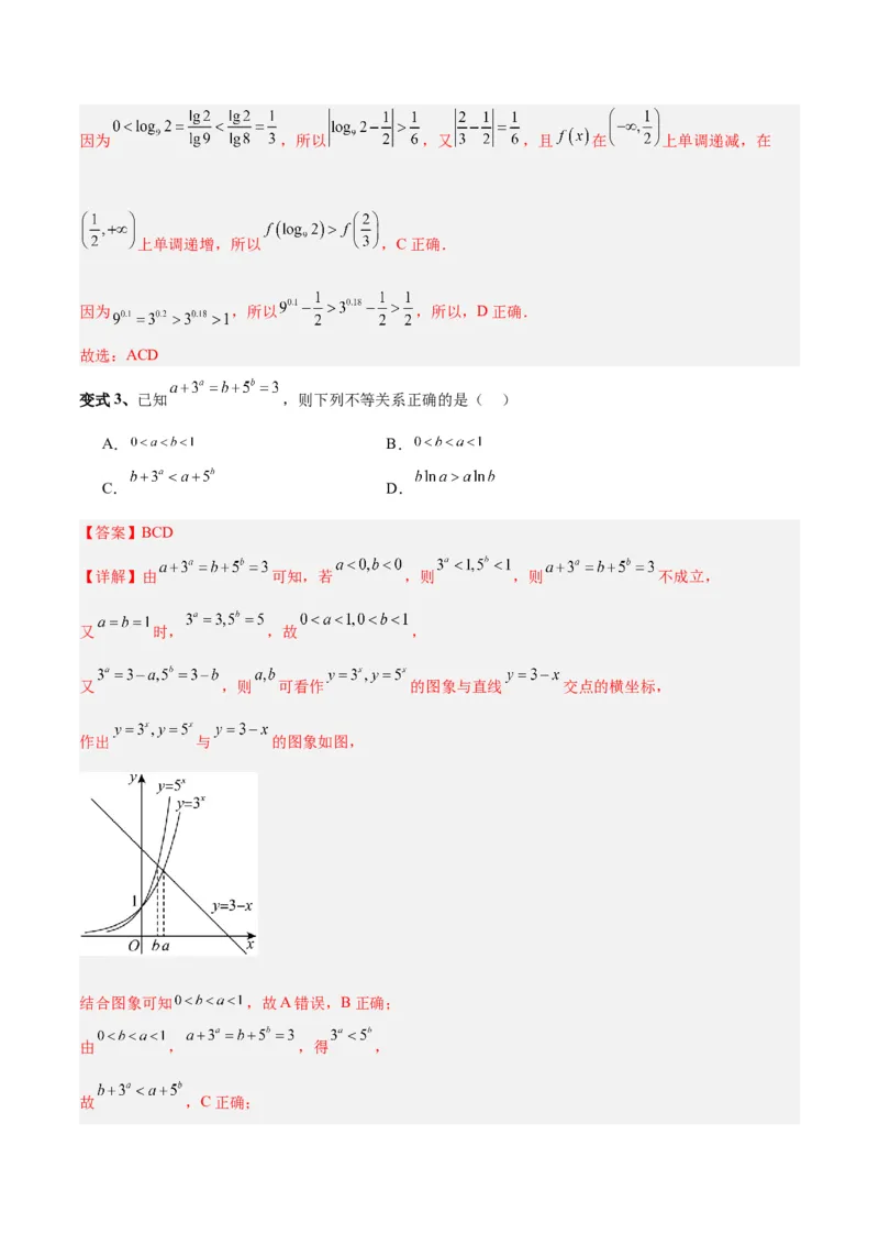 专题02函数及其应用、指对幂函数（5大易错点分析+解题模板+举一反三+易错题通关）-备战2024年高考数学考试易错题（新高考专用）（解析版）_2024年3月_02按日期_16号