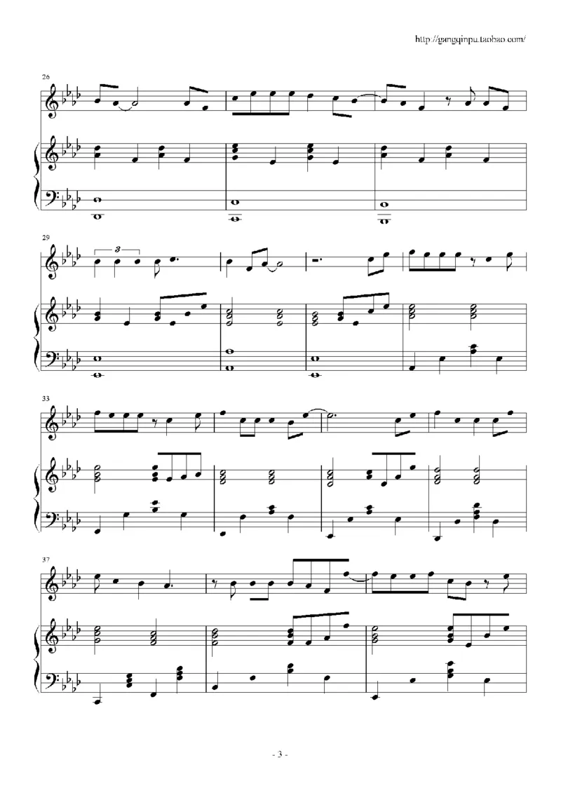 20、刘德华（43页，共10首）_一万首著名钢琴曲谱哈农贝多芬合集视频教学电子版高清无水印可打印_3流行音乐谱_流行钢琴谱合集形式_高清PDF无水印