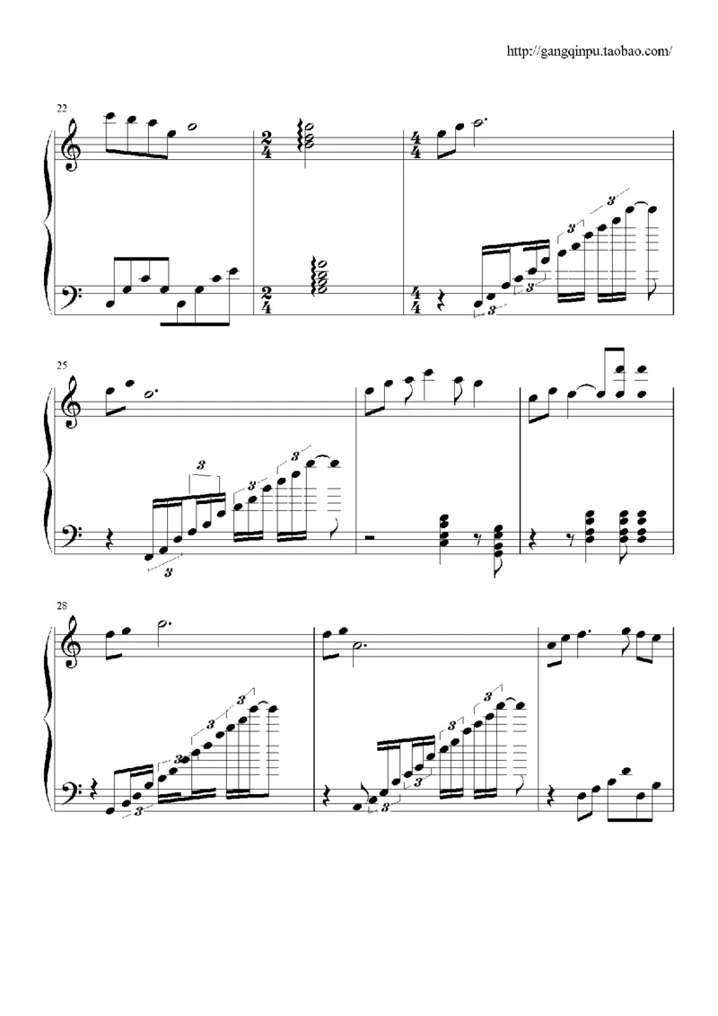 20、刘德华（43页，共10首）_一万首著名钢琴曲谱哈农贝多芬合集视频教学电子版高清无水印可打印_3流行音乐谱_流行钢琴谱合集形式_高清PDF无水印