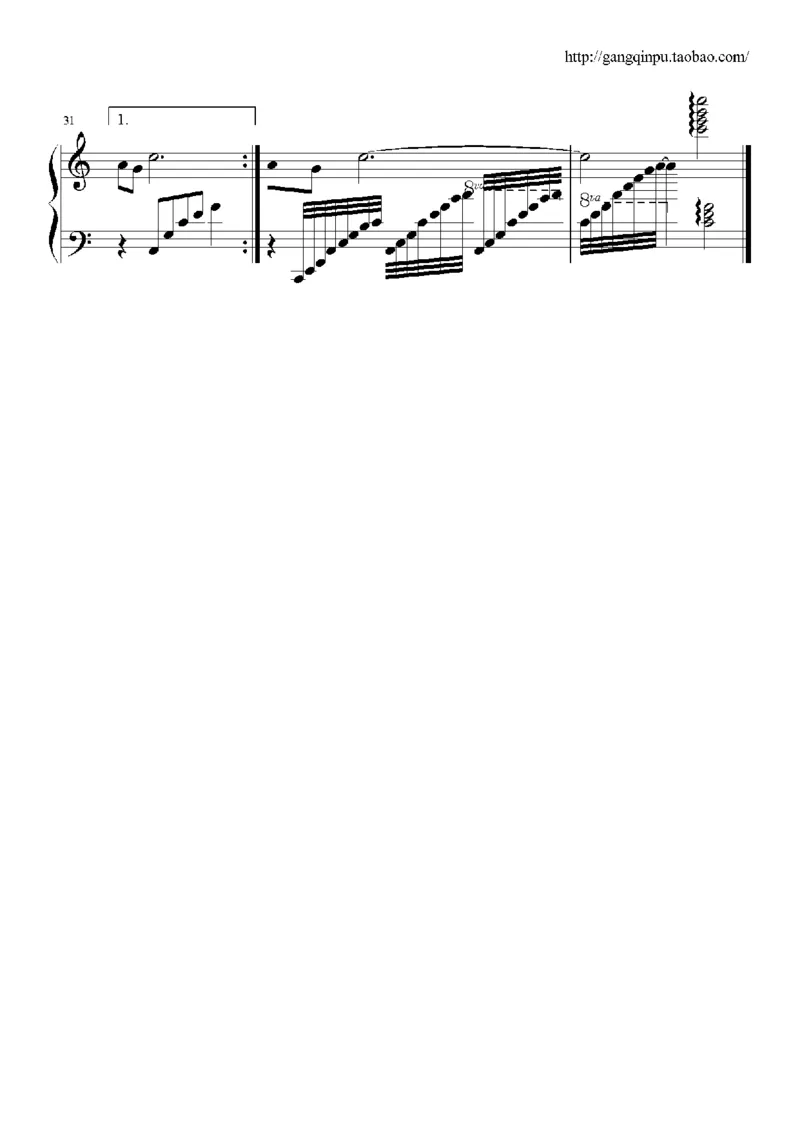 20、刘德华（43页，共10首）_一万首著名钢琴曲谱哈农贝多芬合集视频教学电子版高清无水印可打印_3流行音乐谱_流行钢琴谱合集形式_高清PDF无水印