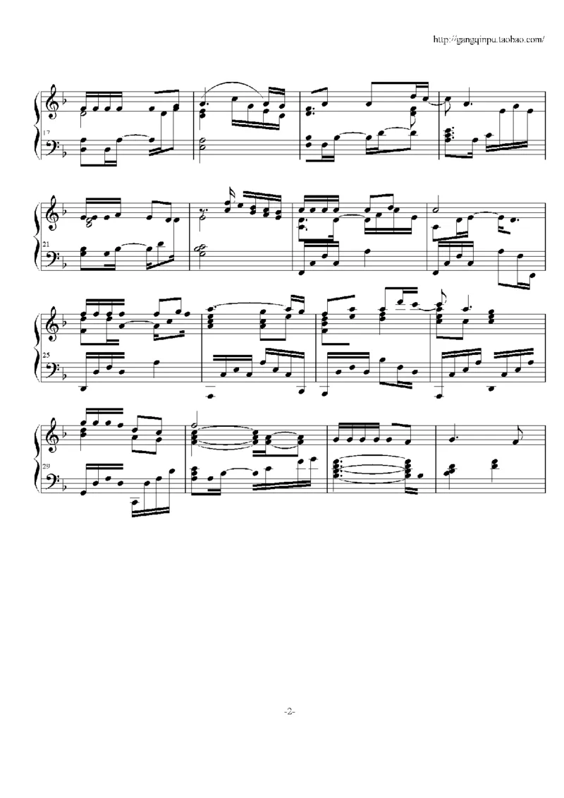 20、刘德华（43页，共10首）_一万首著名钢琴曲谱哈农贝多芬合集视频教学电子版高清无水印可打印_3流行音乐谱_流行钢琴谱合集形式_高清PDF无水印