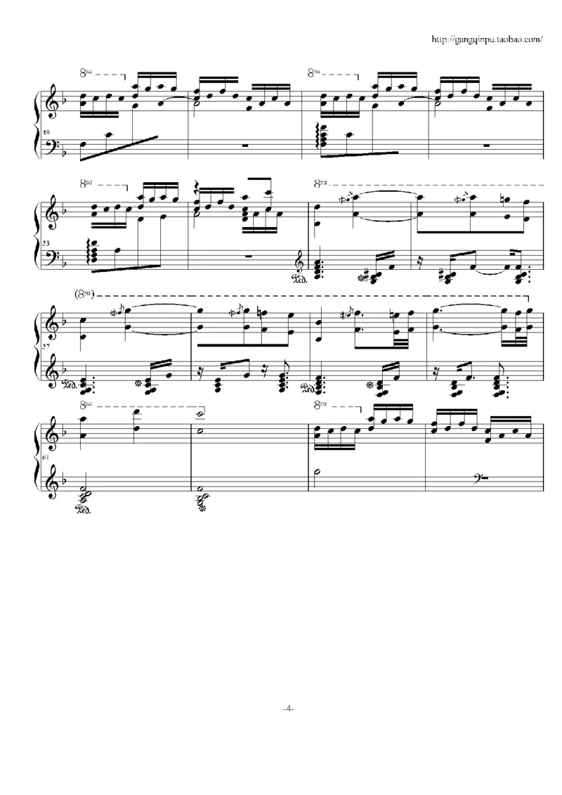 20、刘德华（43页，共10首）_一万首著名钢琴曲谱哈农贝多芬合集视频教学电子版高清无水印可打印_3流行音乐谱_流行钢琴谱合集形式_高清PDF无水印