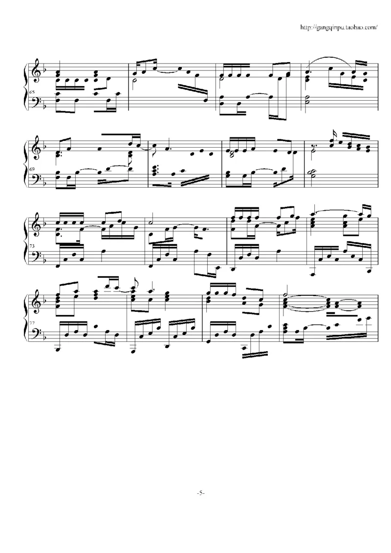 20、刘德华（43页，共10首）_一万首著名钢琴曲谱哈农贝多芬合集视频教学电子版高清无水印可打印_3流行音乐谱_流行钢琴谱合集形式_高清PDF无水印