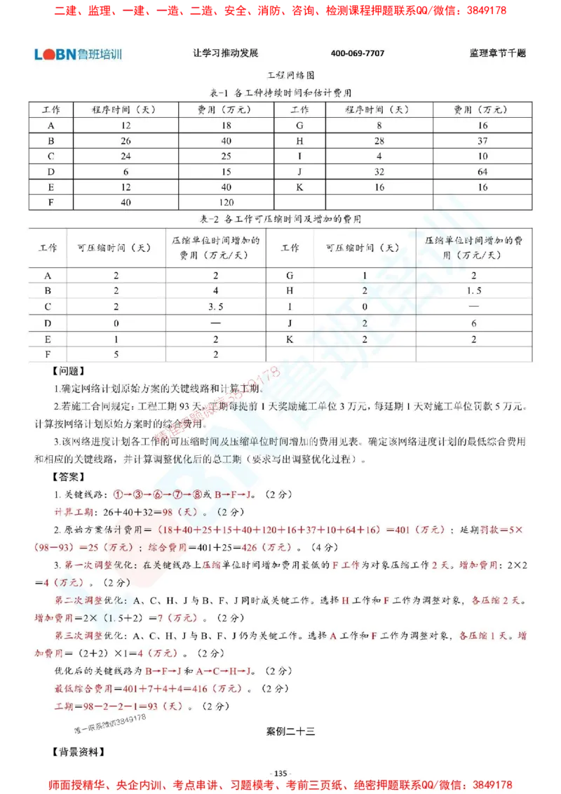 2025年监理《案例分析（土木建筑工程）》章节千题-答案版_监理工程师_2025监理工程师_2025年监理工程师SVIP_2025年监理土建案例SVIP_01-精华文档✿电子教材✿历年真题