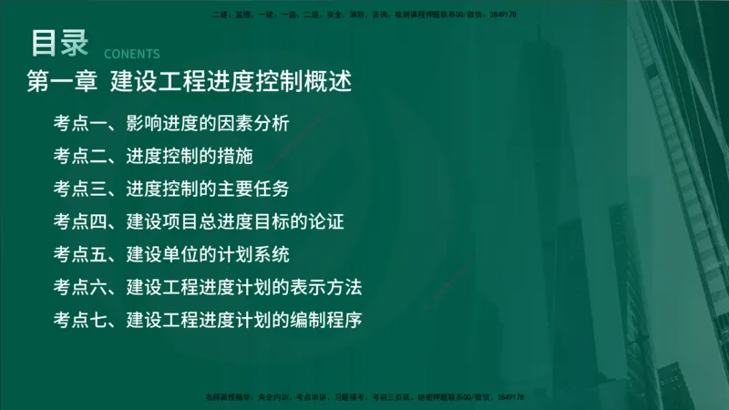 2025年监理《控制土建（总）》冲刺在线版_监理工程师_2025监理工程师_2025年监理工程师SVIP_2025年监理土建控制SVIP_04-冲刺串讲✿考点强化✿小灶集训_讲义