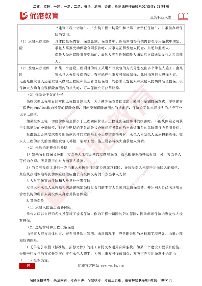 25年《合同管理》第6章讲义（打印版）_监理工程师_2025监理工程师_2025年监理工程师SVIP_2025年监理合同管理SVIP_02-基础精讲✿高端面授✿深度强化