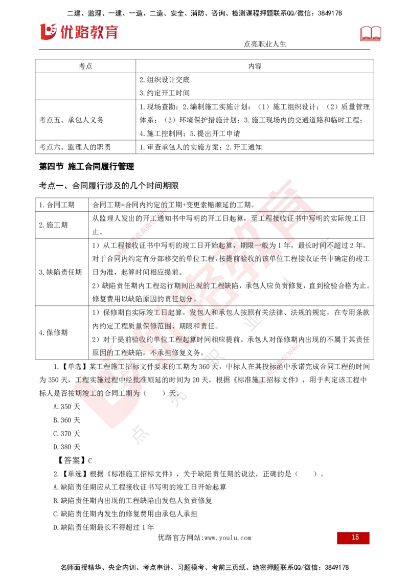 25年《合同管理》第6章讲义（打印版）_监理工程师_2025监理工程师_2025年监理工程师SVIP_2025年监理合同管理SVIP_02-基础精讲✿高端面授✿深度强化