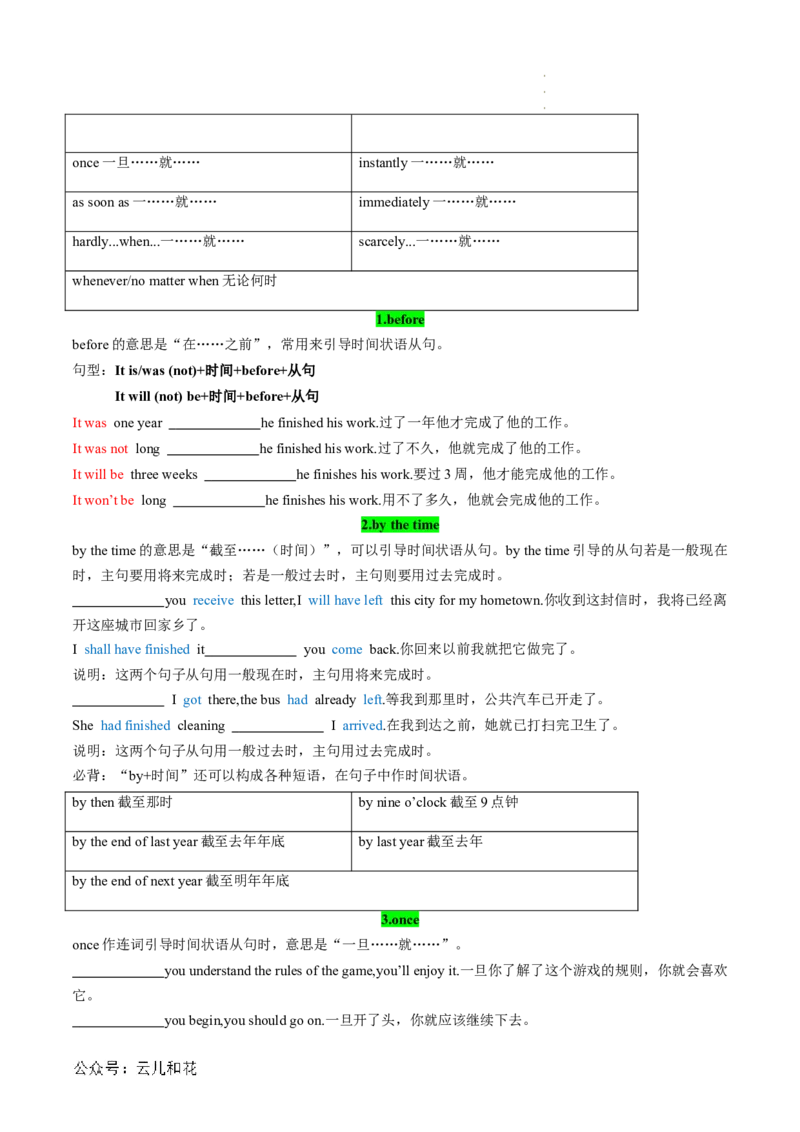 专题04并列句和状语从句（原卷版）_2024-2025高一（7-7月题库）_2024年7月试卷_07082024年初升高英语无忧衔接（通用版）暑假自学课2024年新高一英语暑假提升精品讲义