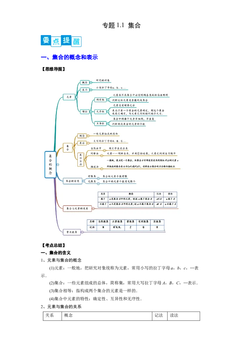 专题1.1集合（解析版）_E015高中全科试卷_数学试题_必修1_05.复习精选精练2023年_专题1.1集合-满分计划2022-2023学年高一数学阶段性复习精选精练（人教A版2019必修第一册）