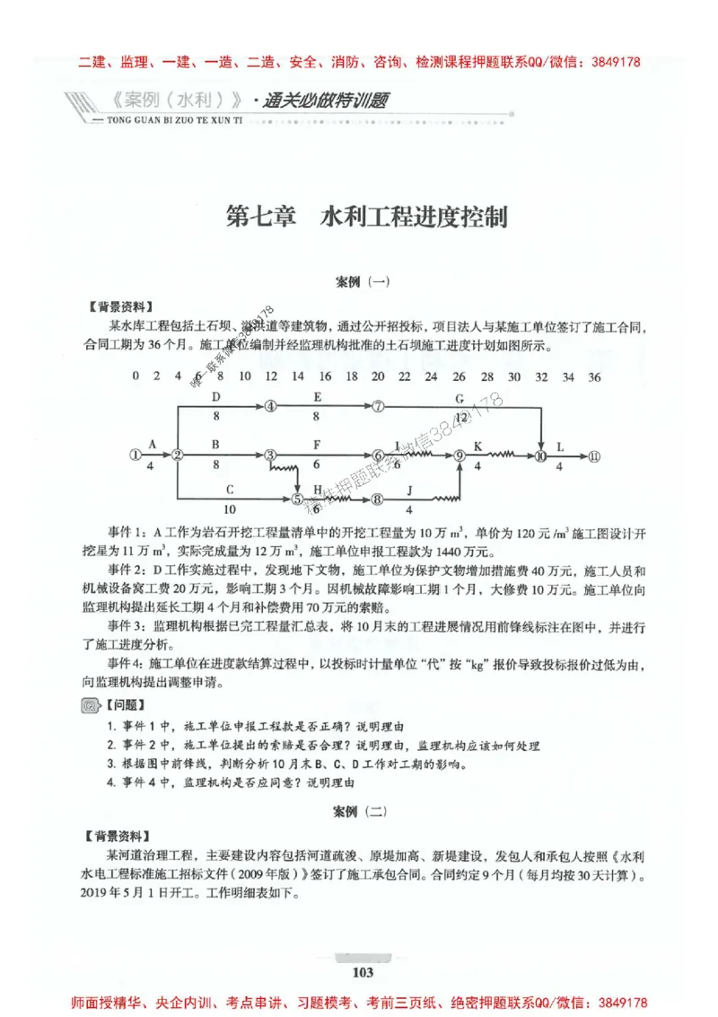 2025年监理水利案例-核心母题1000题推荐_监理工程师_2025监理工程师_2025年监理工程师SVIP_2025年监理水利案例SVIP_01-精华文档✿电子教材✿历年真题_274