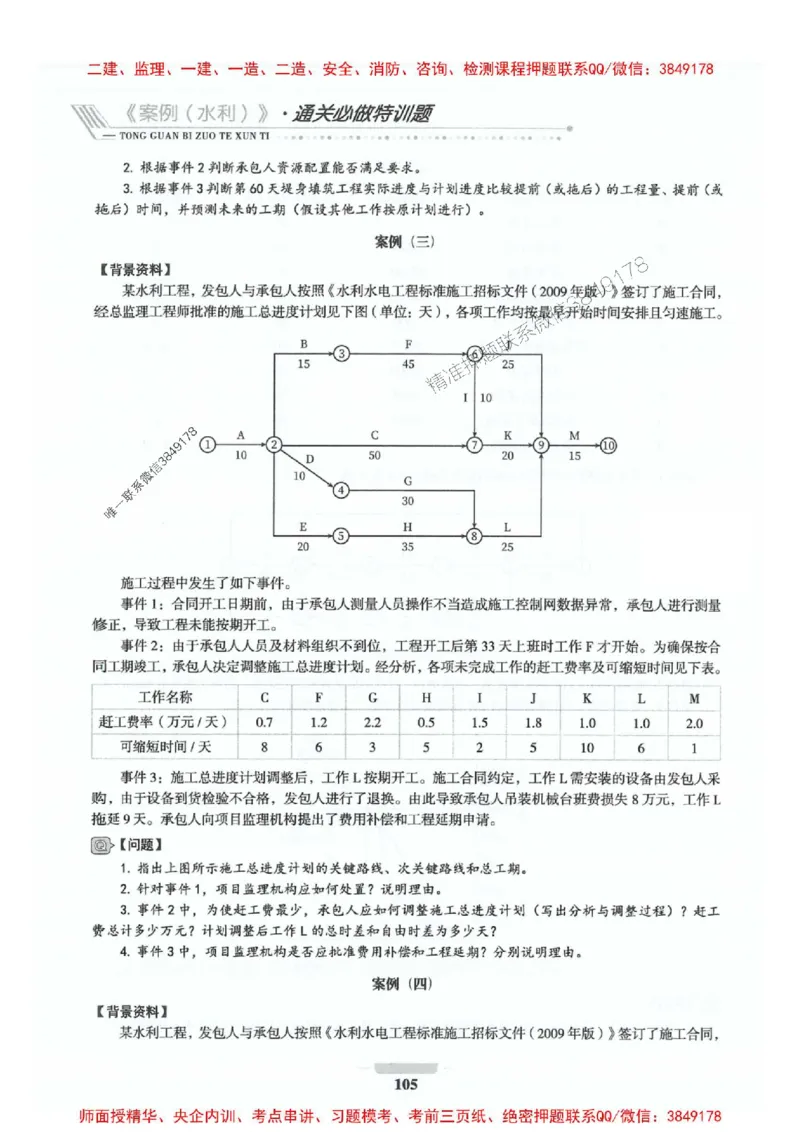 2025年监理水利案例-核心母题1000题推荐_监理工程师_2025监理工程师_2025年监理工程师SVIP_2025年监理水利案例SVIP_01-精华文档✿电子教材✿历年真题_274
