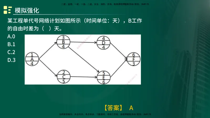 2025监理《控制（土建）》计算题特攻在线版_监理工程师_2025监理工程师_2025年监理工程师SVIP_2025年监理土建控制SVIP_03-习题精析✿实战特训✿模考通关_讲义