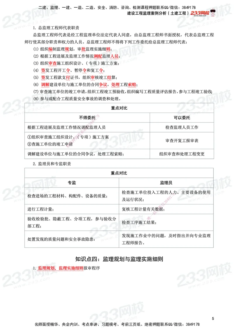 233-土建案例-考前10页纸_监理工程师_2025监理工程师_2025年监理工程师SVIP_2025年监理土建案例SVIP_05-考前密训✿央企特训✿机构普押_30-案例《考前10页纸+十大必考点》233
