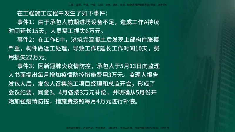 2025年监理《案例交通》冲刺（在线版）_监理工程师_2025监理工程师_2025年监理工程师SVIP_2025年监理交通案例SVIP_04-冲刺串讲✿考点强化✿小灶集训_讲义