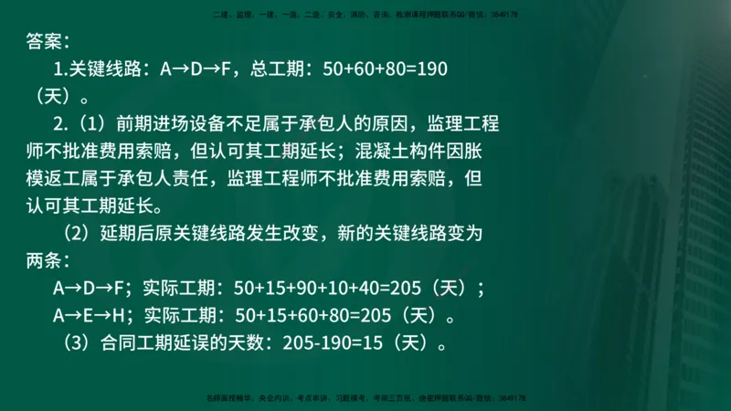 2025年监理《案例交通》冲刺（在线版）_监理工程师_2025监理工程师_2025年监理工程师SVIP_2025年监理交通案例SVIP_04-冲刺串讲✿考点强化✿小灶集训_讲义