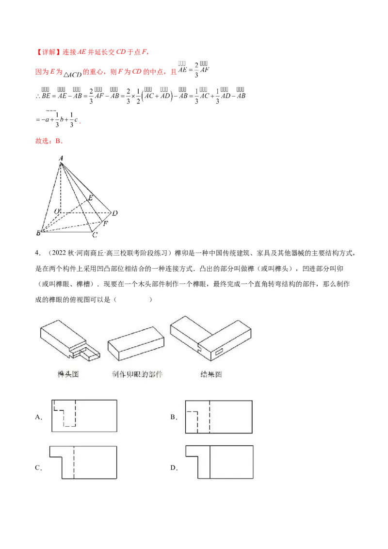 专题11立体几何专题（数学文化）（解析版）(1)_2024年4月_01按日期_6号_2024届新结构高考数学合集_新高考数学创新题型微专题（数学文化、新定义）