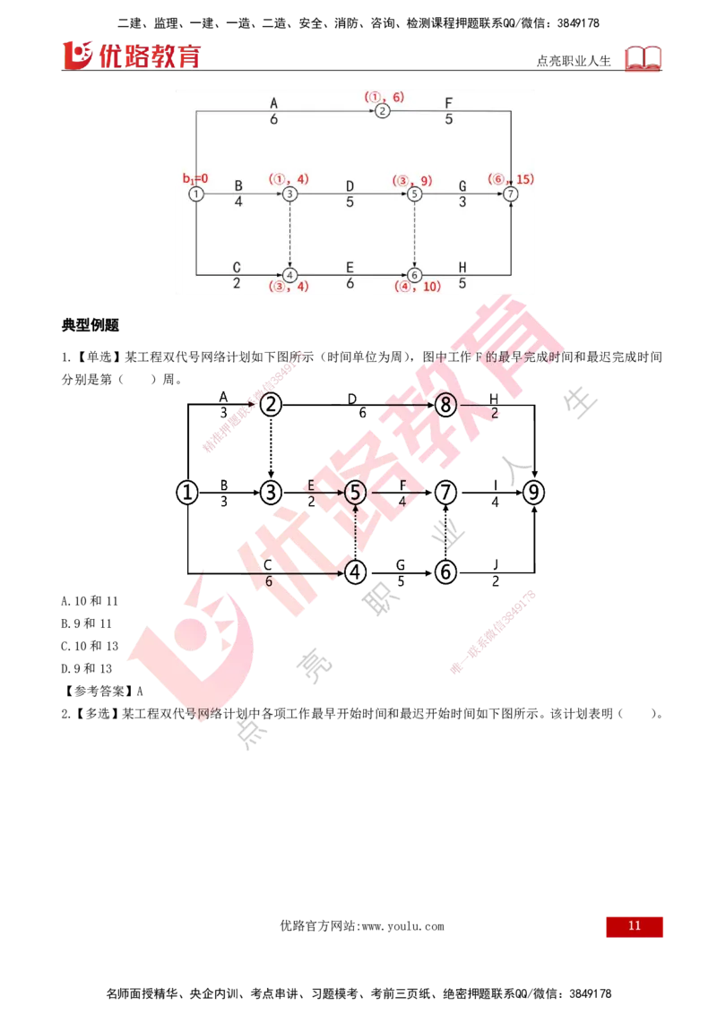 2026年监理《进度控制（土建）》第3章打印版_监理工程师_2026年监理工程师SVIP_2026年监理土建控制SVIP_02-基础精讲✿高端面授✿深度强化