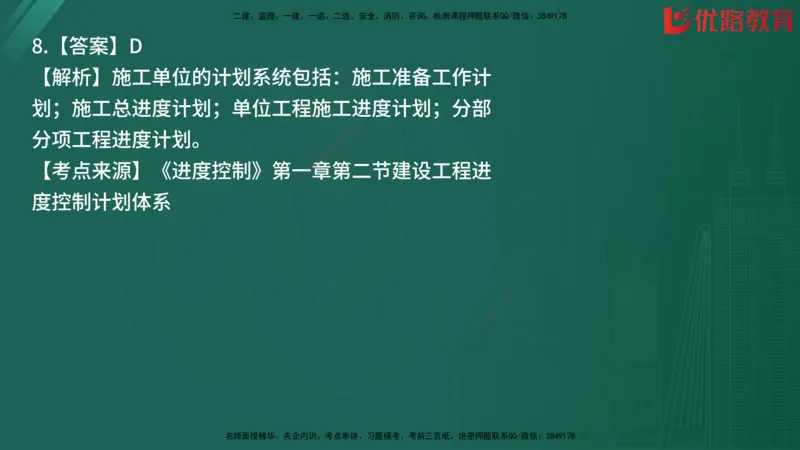 2025监理《目标控制-土建》精题必刷（完整版）在线观看_监理工程师_2025监理工程师_2025年监理工程师SVIP_2025年监理土建控制SVIP_03-习题精析✿实战特训✿模考通关