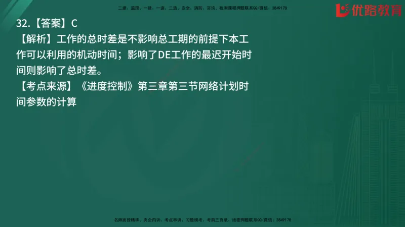 2025监理《目标控制-土建》精题必刷（完整版）在线观看_监理工程师_2025监理工程师_2025年监理工程师SVIP_2025年监理土建控制SVIP_03-习题精析✿实战特训✿模考通关