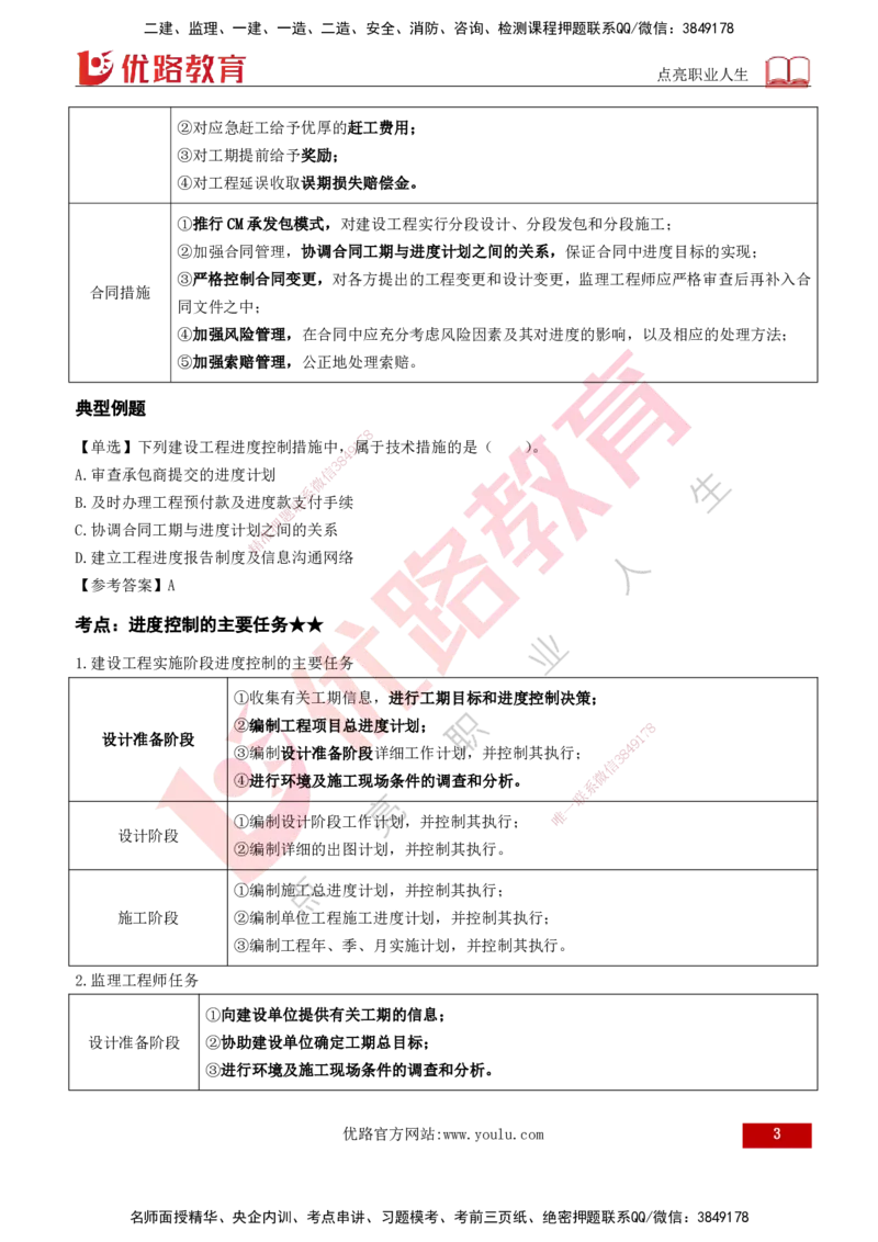 2026年监理《进度控制（土建）》第1章打印版_监理工程师_2026年监理工程师SVIP_2026年监理土建控制SVIP_02-基础精讲✿高端面授✿深度强化