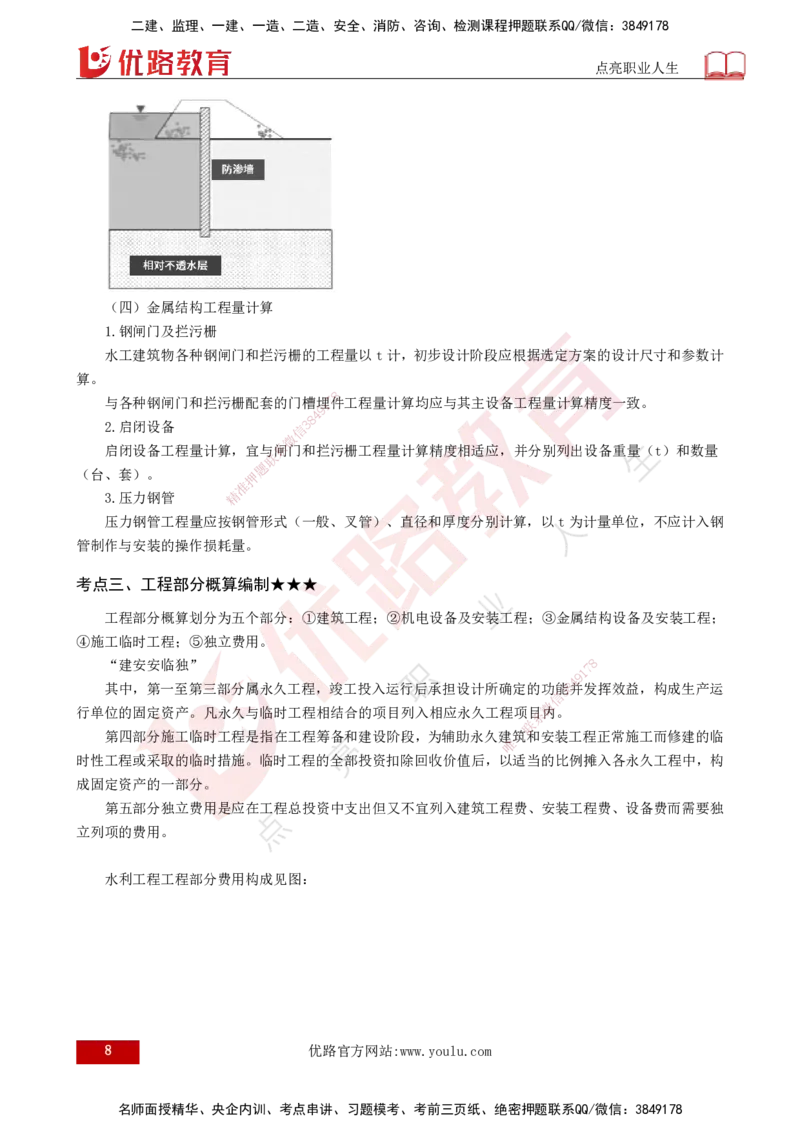 25年《投资控制（水利）》第3章（打印版）_监理工程师_2025监理工程师_2025年监理工程师SVIP_2025年监理水利控制SVIP_02-基础精讲✿高端面授✿深度强化