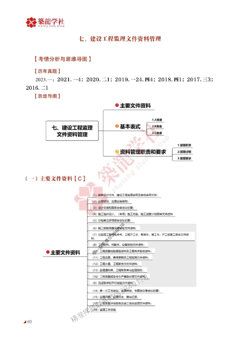 2025年监理《案例》-ZL学社-864考证宝典_监理工程师_2025监理工程师_2025年监理工程师SVIP_2025年监理土建案例SVIP_01-精华文档✿电子教材✿历年真题