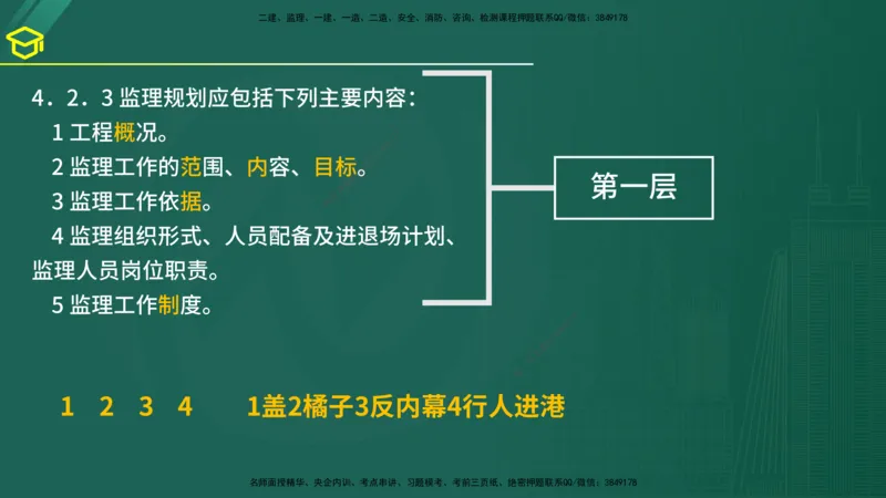 2025年监理《案例（土木）》黄金金点（在线版）_监理工程师_2025监理工程师_2025年监理工程师SVIP_2025年监理土建案例SVIP_04-冲刺串讲✿考点强化✿小灶集训