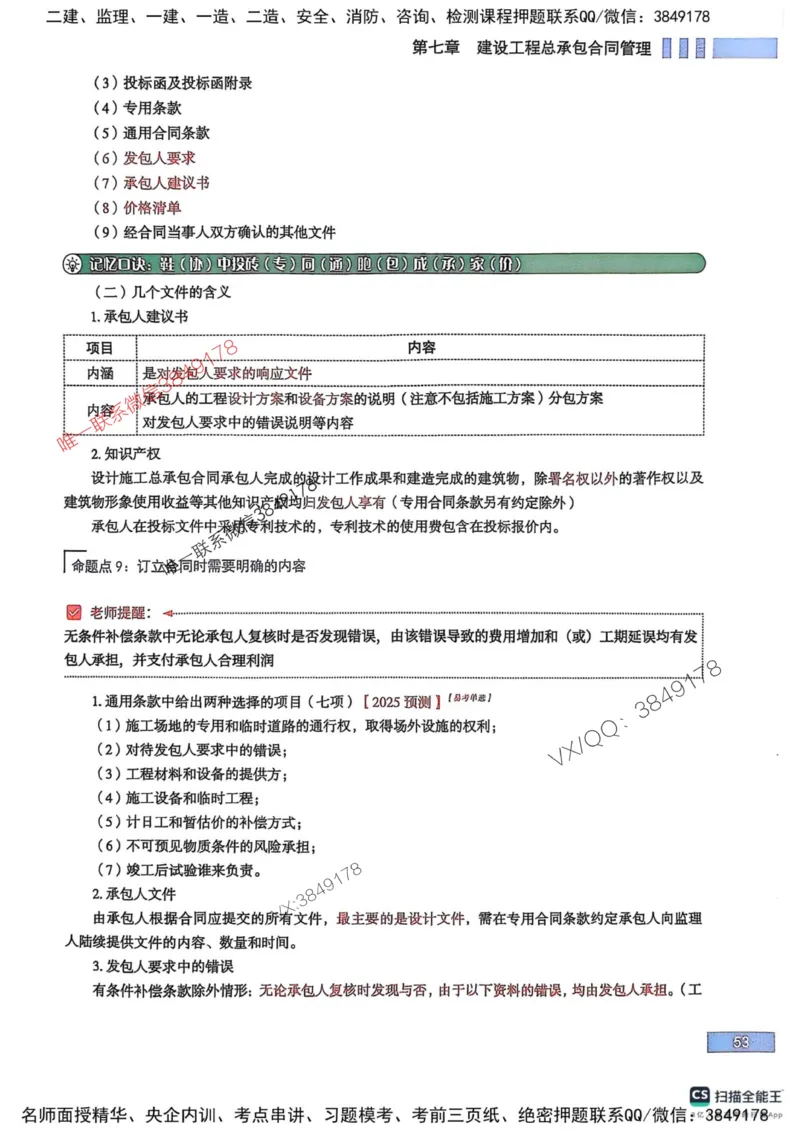 2025监理合同-考前大爆料_监理工程师_2025监理工程师_2025年监理工程师SVIP_2025年监理合同管理SVIP_05-考前密训✿央企特训✿机构普押_21-合同《考前大爆料+圈题AB卷》SMR