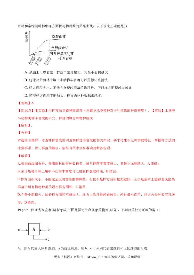 第01章种群及其动态（B卷&middot;提升能力）高二生物同步单元AB卷（人教版2019选择性必修2）（解析版）_E015高中全科试卷_生物试题_选修2_1.单元测试_1、单元测试