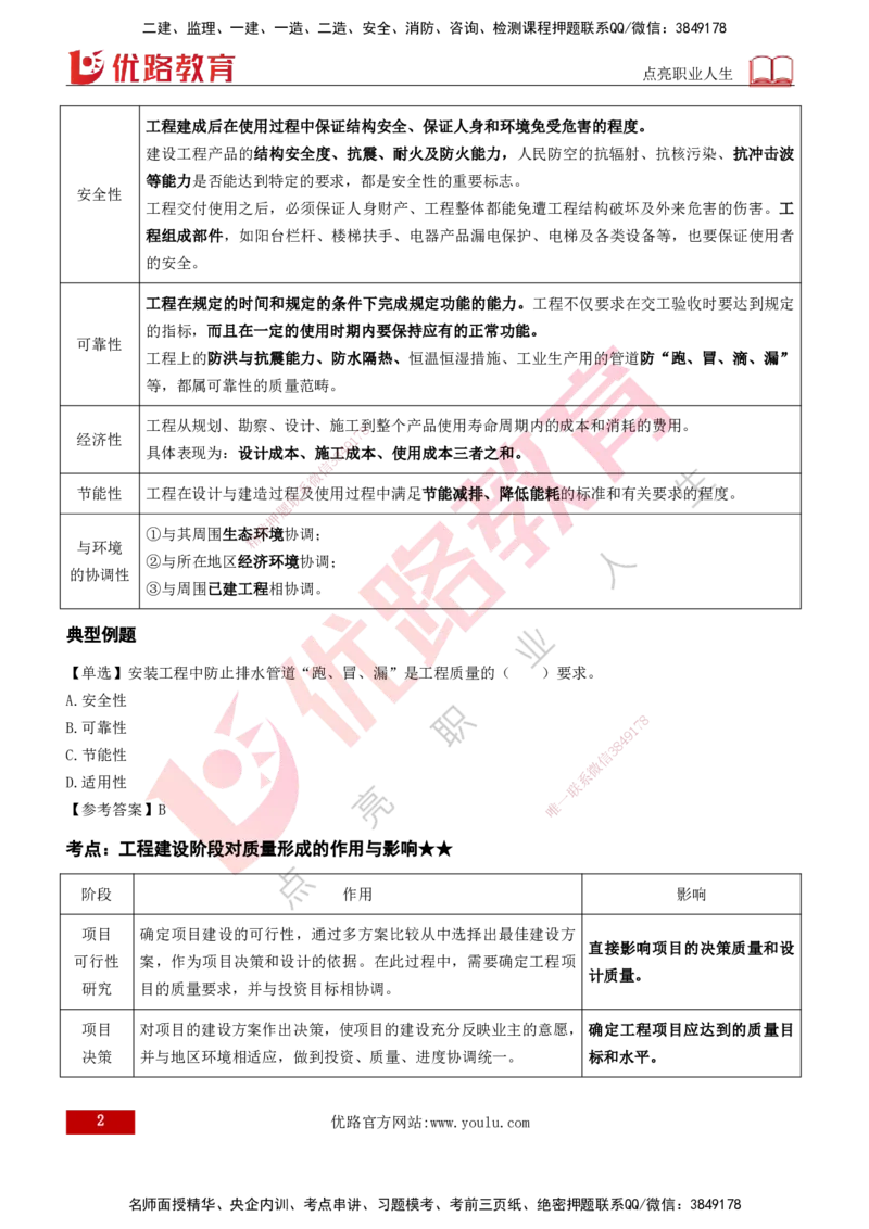 2026年监理《质量控制（土建）》第1章打印版_监理工程师_2026年监理工程师SVIP_2026年监理土建控制SVIP_02-基础精讲✿高端面授✿深度强化