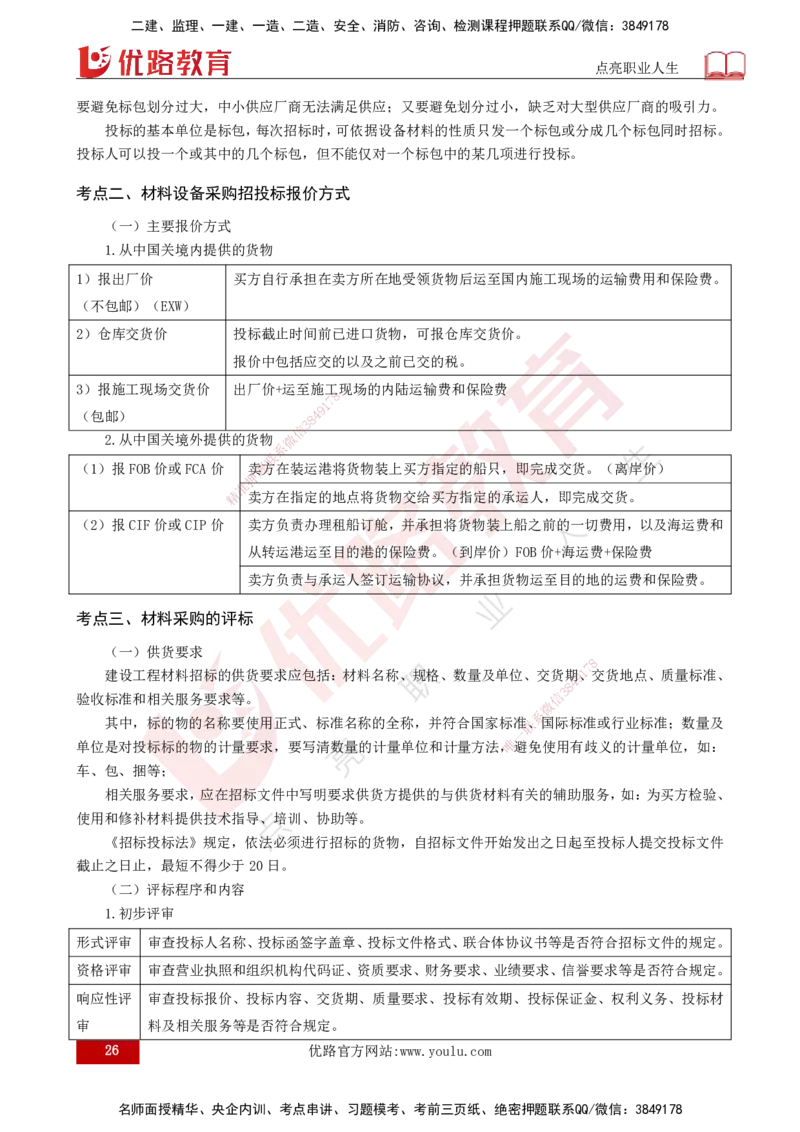 2025年监理《合同管理（总）》冲刺（打印版）_监理工程师_2025监理工程师_2025年监理工程师SVIP_2025年监理合同管理SVIP_04-冲刺串讲✿考点强化✿小灶集训_讲义