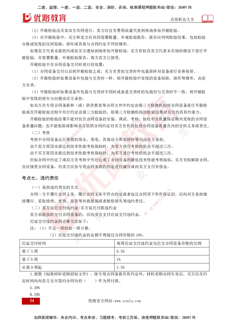 2025年监理《合同管理（总）》冲刺（打印版）_监理工程师_2025监理工程师_2025年监理工程师SVIP_2025年监理合同管理SVIP_04-冲刺串讲✿考点强化✿小灶集训_讲义