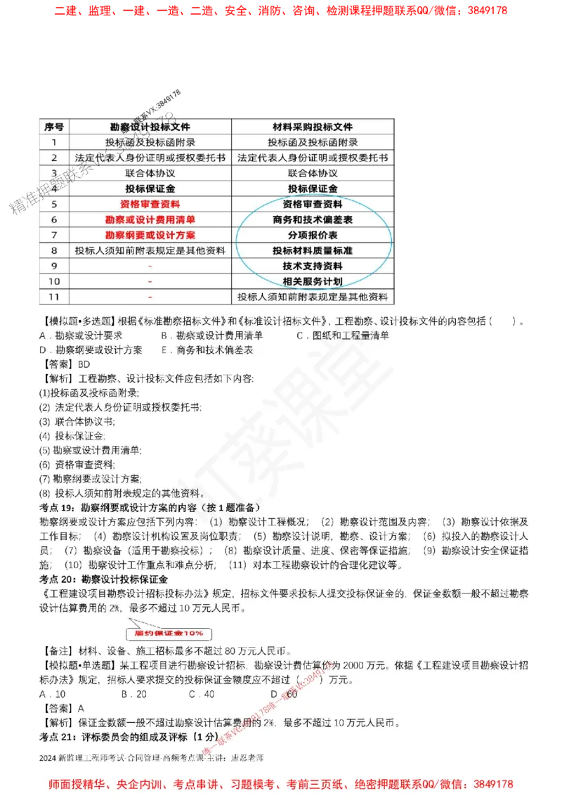 2025监理合同-唐忍-考前99考点预测_监理工程师_2025监理工程师_2025年监理工程师SVIP_2025年监理合同管理SVIP_05-考前密训✿央企特训✿机构普押