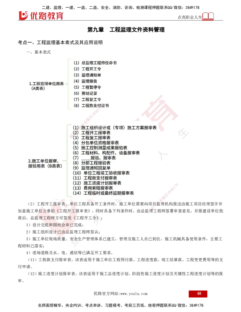2025年监理《监理概论》冲刺（总）（打印版）_监理工程师_2025监理工程师_2025年监理工程师SVIP_2025年监理概论法规SVIP_04-冲刺串讲✿考点强化✿小灶集训_讲义