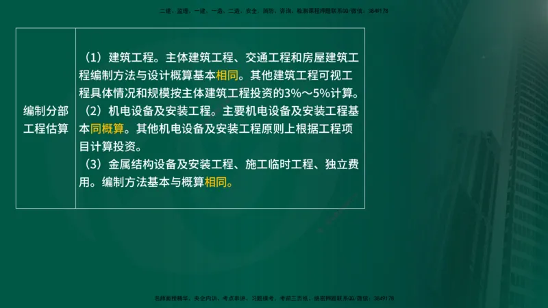 25年《投资控制（水利）》第3章（在线版）_监理工程师_2025监理工程师_2025年监理工程师SVIP_2025年监理水利控制SVIP_02-基础精讲✿高端面授✿深度强化