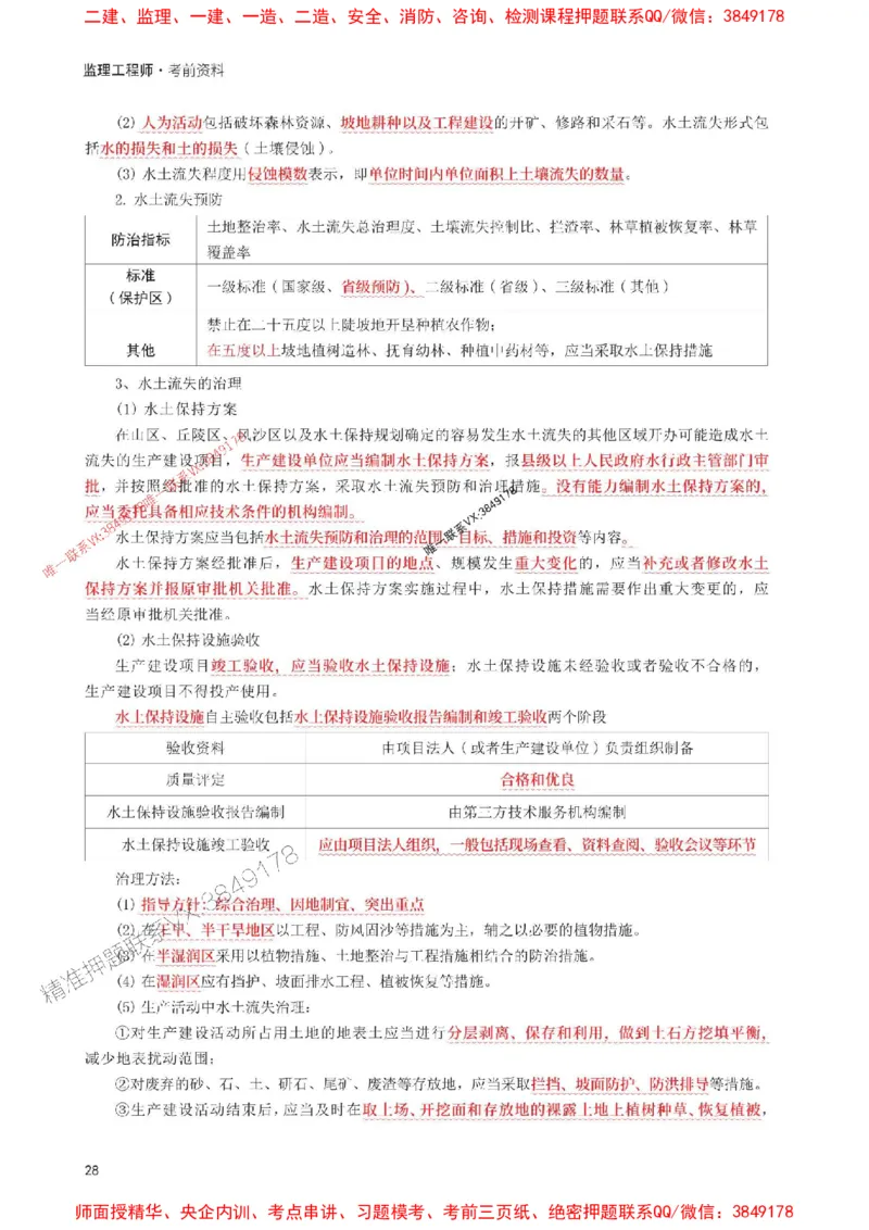 2025年监理工程师考试《案例分析(水利)》考前30页纸_监理工程师_2025监理工程师_2025年监理工程师SVIP_2025年监理水利案例SVIP_05-考前密训✿央企特训✿机构普押