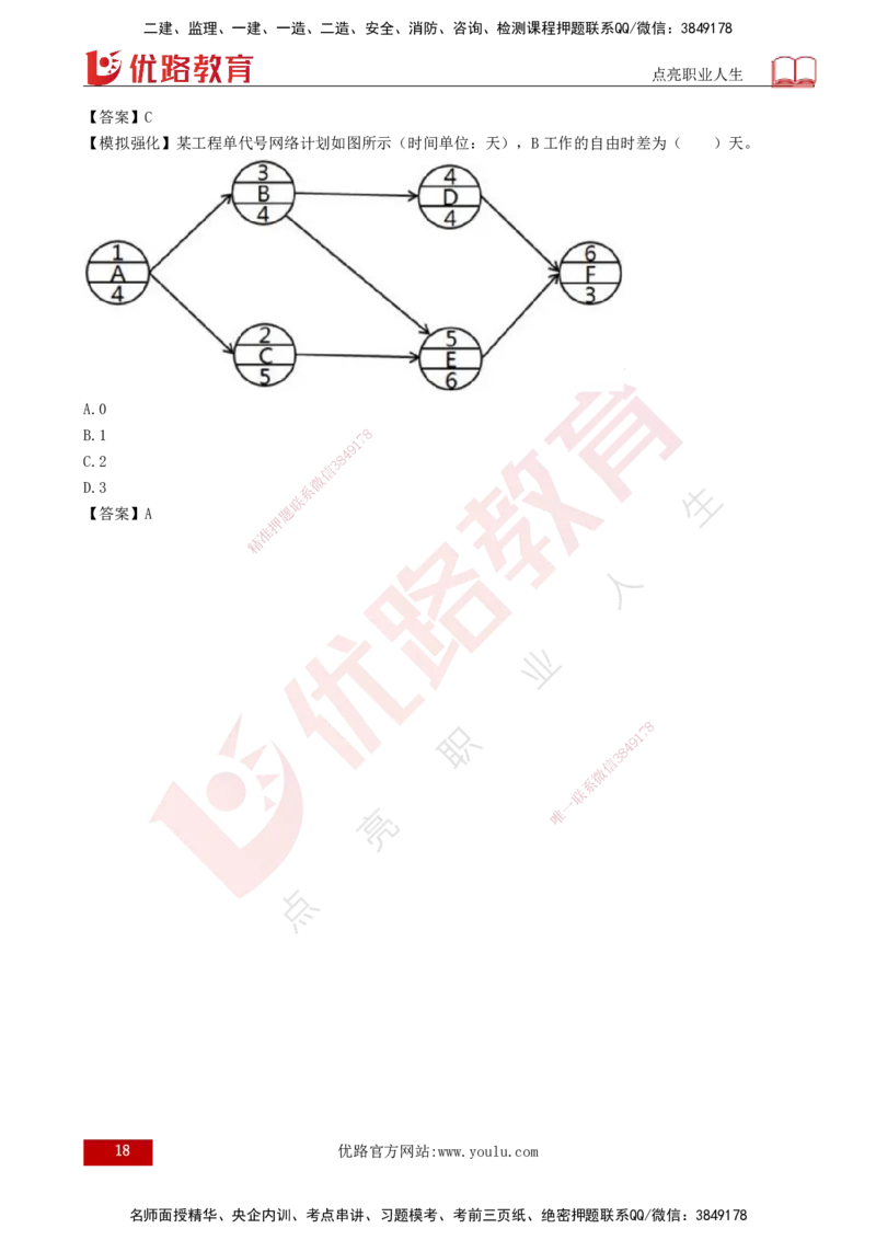 2025监理《控制（土建）》计算题特攻打印版_监理工程师_2025监理工程师_2025年监理工程师SVIP_2025年监理土建控制SVIP_03-习题精析✿实战特训✿模考通关_讲义