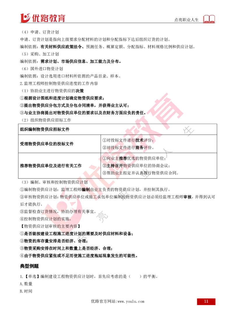 2026年监理《进度控制（土建）》第6章打印版_监理工程师_2026年监理工程师SVIP_2026年监理土建控制SVIP_02-基础精讲✿高端面授✿深度强化