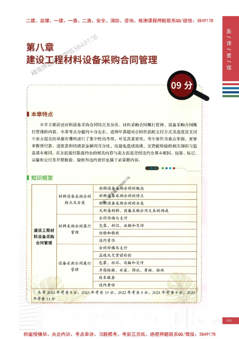2025年监理合同管理-四色笔记高清_监理工程师_2025监理工程师_2025年监理工程师SVIP_2025年监理合同管理SVIP_01-精华文档✿电子教材✿历年真题