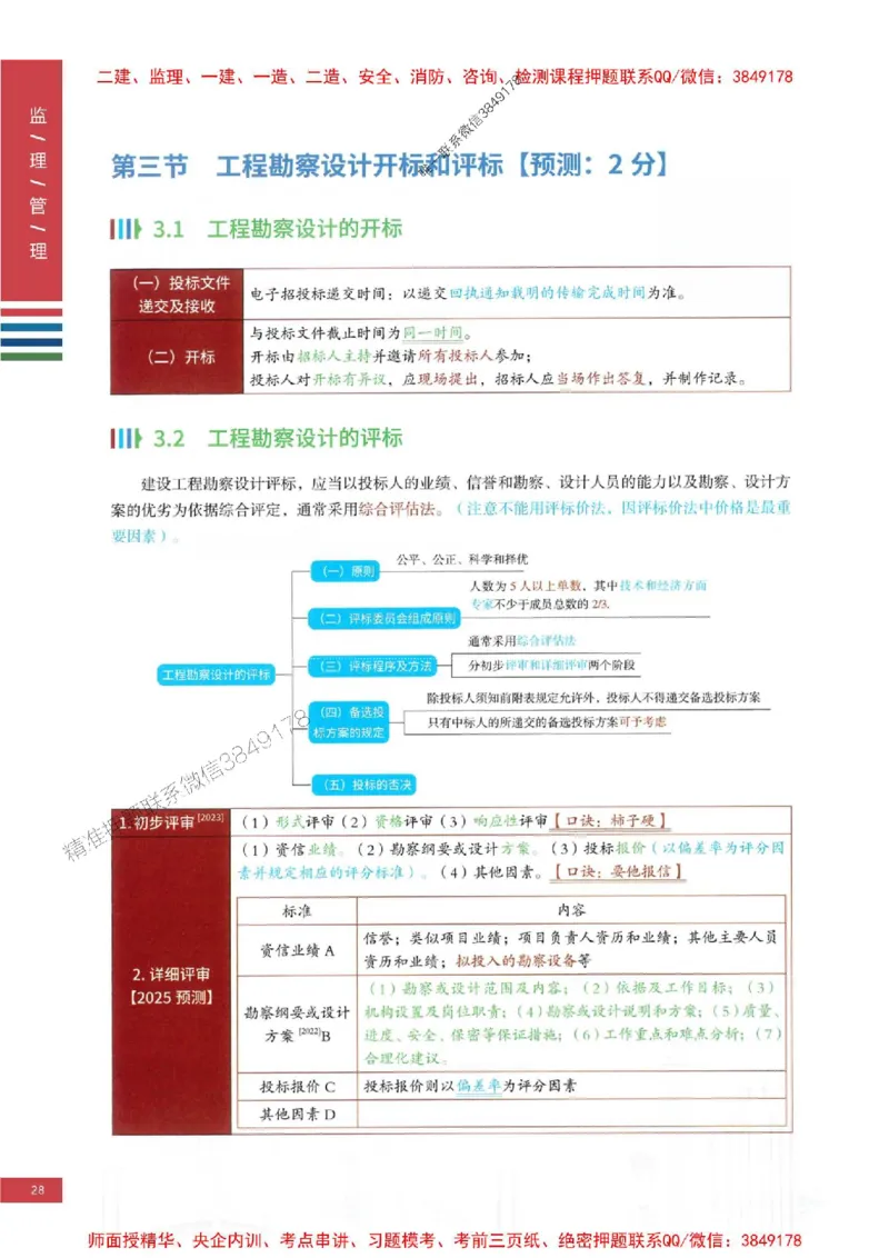 2025年监理合同管理-四色笔记高清_监理工程师_2025监理工程师_2025年监理工程师SVIP_2025年监理合同管理SVIP_01-精华文档✿电子教材✿历年真题