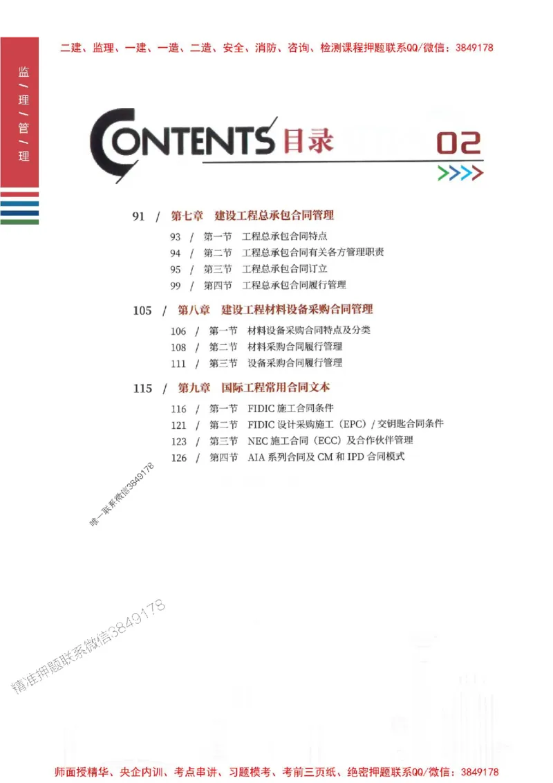 2025年监理合同管理-四色笔记高清_监理工程师_2025监理工程师_2025年监理工程师SVIP_2025年监理合同管理SVIP_01-精华文档✿电子教材✿历年真题