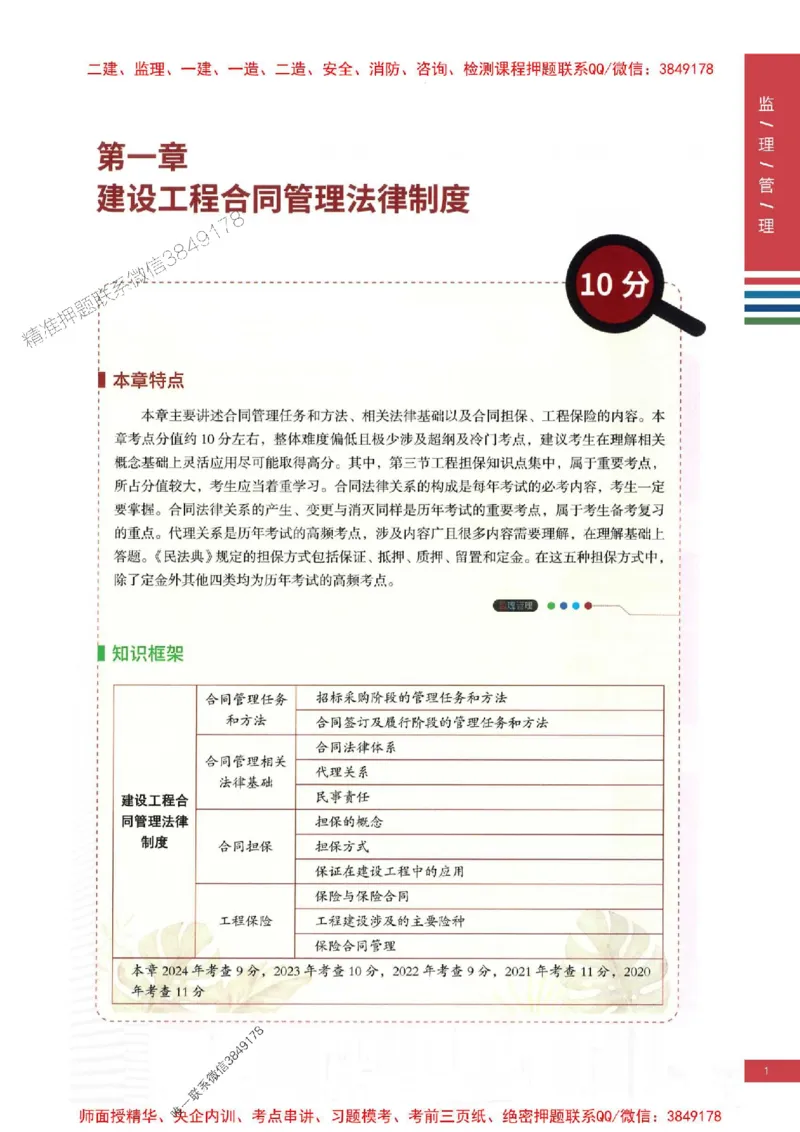2025年监理合同管理-四色笔记高清_监理工程师_2025监理工程师_2025年监理工程师SVIP_2025年监理合同管理SVIP_01-精华文档✿电子教材✿历年真题