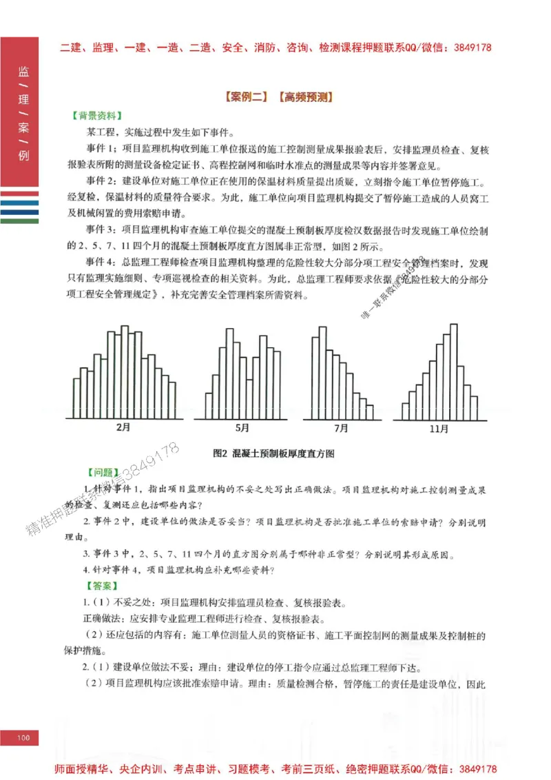 2025年监理土建案例-四色笔记高清_监理工程师_2025监理工程师_2025年监理工程师SVIP_2025年监理土建案例SVIP_01-精华文档✿电子教材✿历年真题