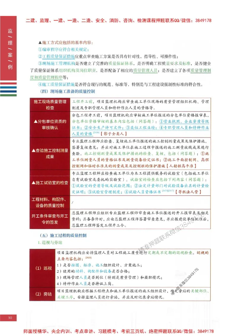 2025年监理土建案例-四色笔记高清_监理工程师_2025监理工程师_2025年监理工程师SVIP_2025年监理土建案例SVIP_01-精华文档✿电子教材✿历年真题