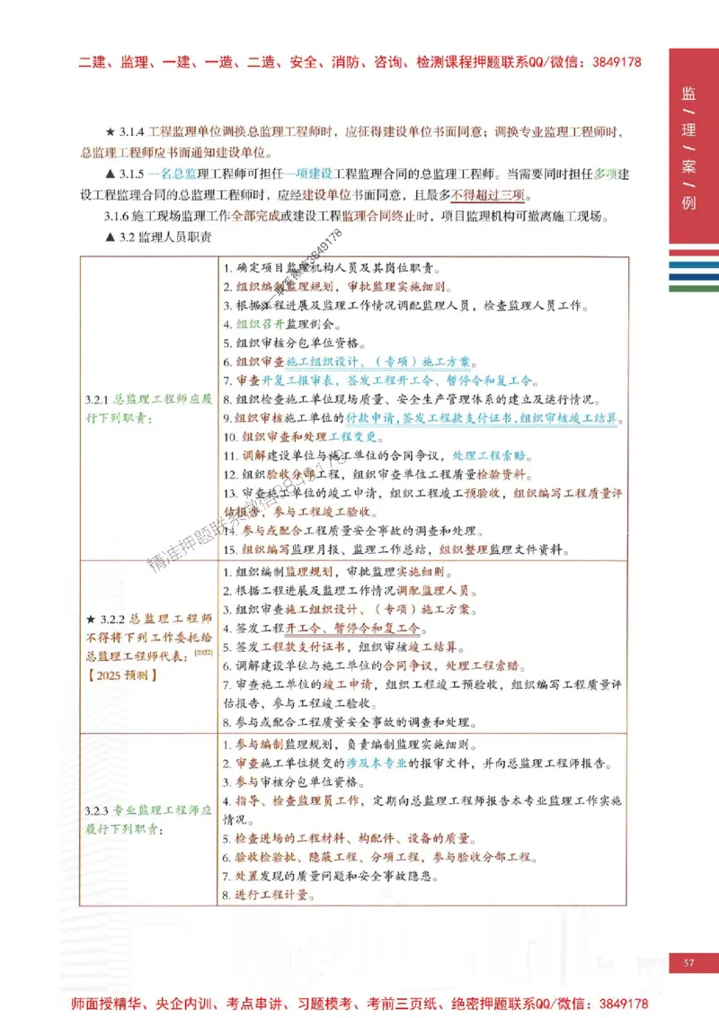 2025年监理土建案例-四色笔记高清_监理工程师_2025监理工程师_2025年监理工程师SVIP_2025年监理土建案例SVIP_01-精华文档✿电子教材✿历年真题