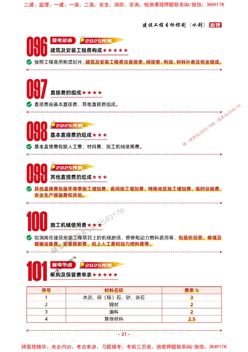 2025年监理水利控制-考前抢救1h（200句）_监理工程师_2025监理工程师_2025年监理工程师SVIP_2025年监理水利控制SVIP_05-考前密训✿央企特训✿机构普押