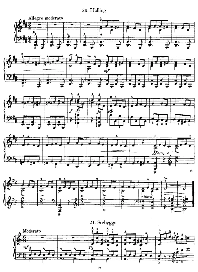 25NorwegianFolkSongs&Dances,Op17_一万首著名钢琴曲谱哈农贝多芬合集视频教学电子版高清无水印可打印_1古典钢琴知名音乐家谱_格里格钢琴谱全集_其他